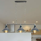 3 Way Pendant Vintage  Metal Ceiling Pipe Steampunk Light ~1124-4