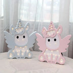 LED Wall Decor with Angel and Unicorn Night Light