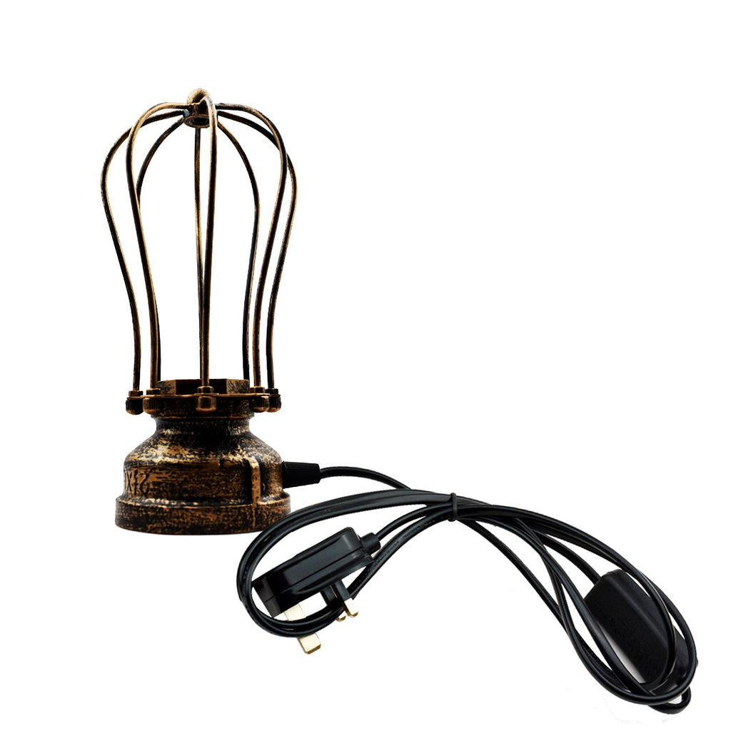 Rustic Table Lamps | Plug-In Desk Lights ~5012-7