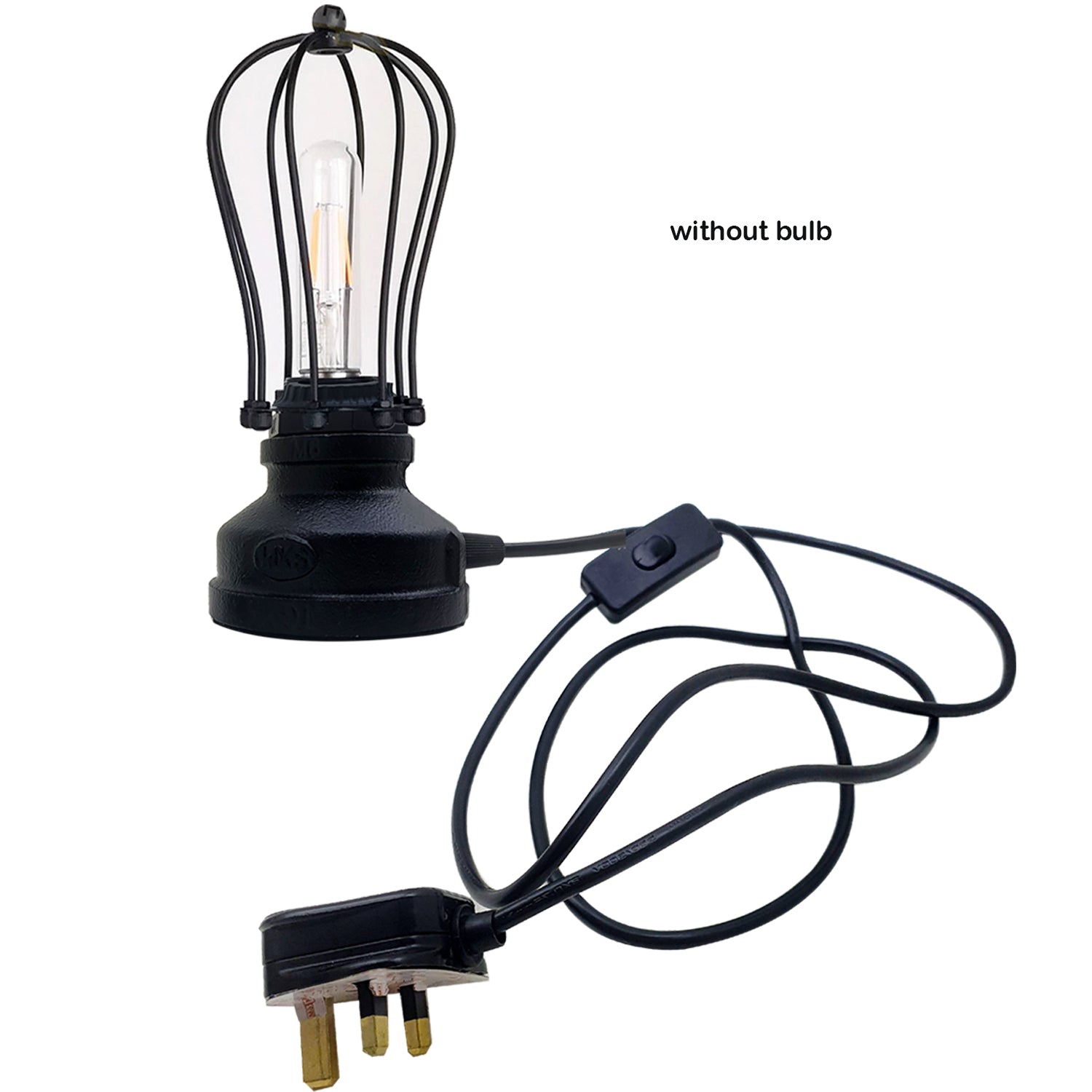 Rustic Table Lamps | Plug-In Desk Lights ~5012-5