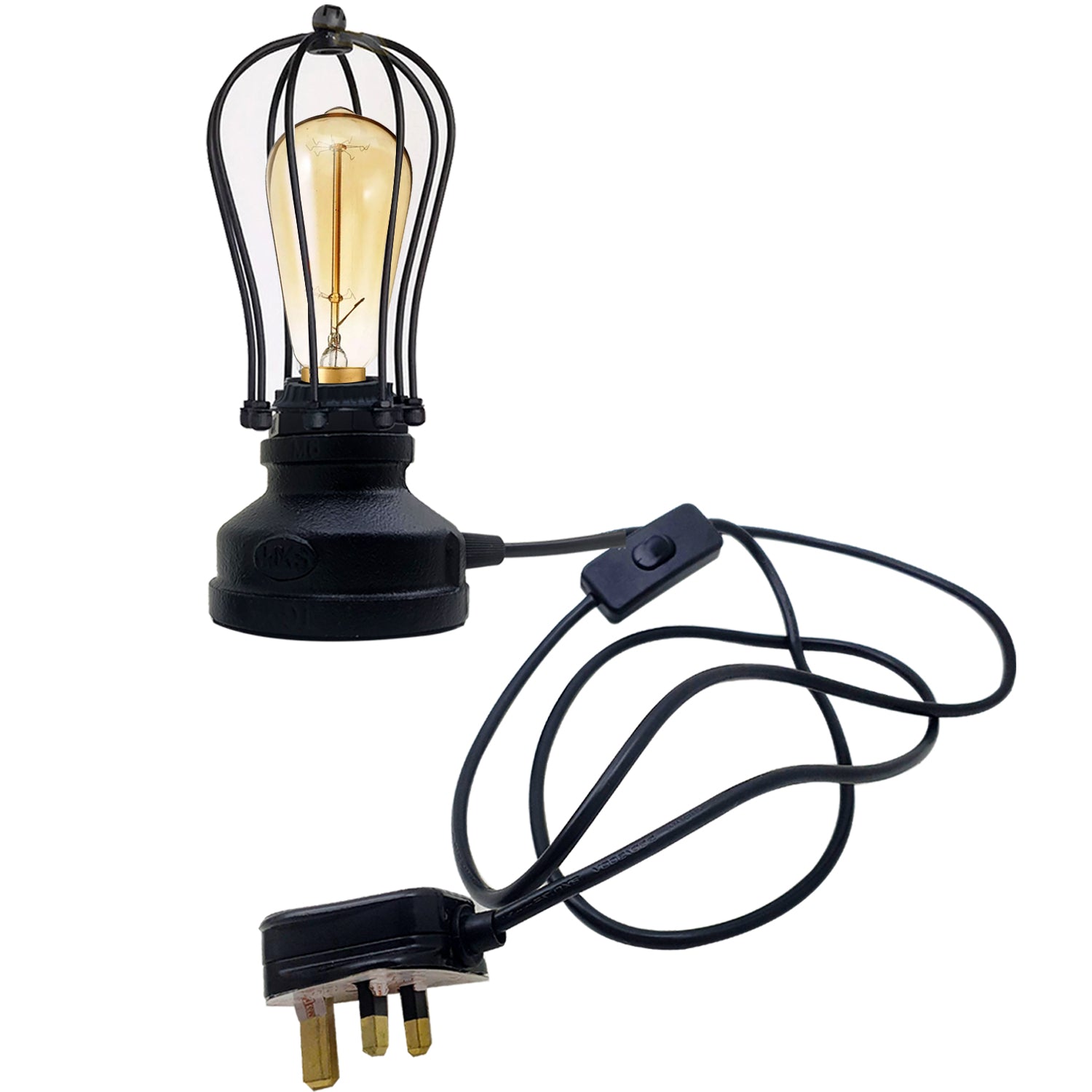 Rustic Table Lamps | Plug-In Desk Lights ~5012-6