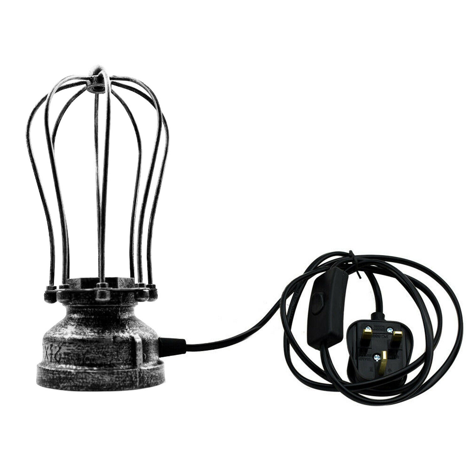 Rustic Table Lamps | Plug-In Desk Lights ~5012-3