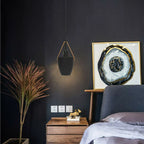 2 Pack Vintage Pendant Ceiling Light Black~4352-2