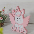 LED Wall Decor with Angel and Unicorn Night Light